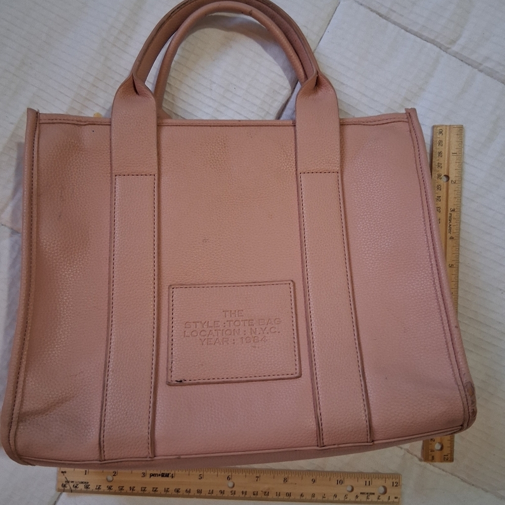 Elegant Pink Tote Bag - Picture 3 of 4